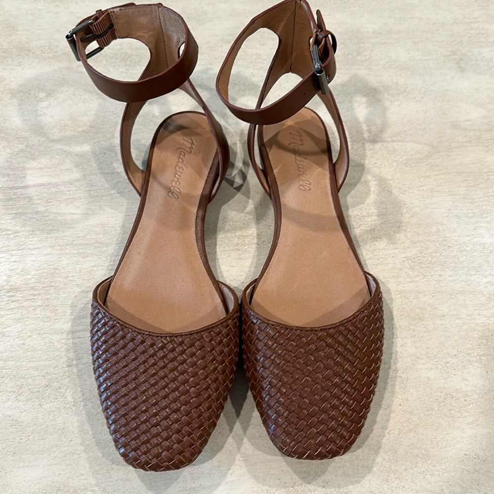Madewell Brown Woven Sandals